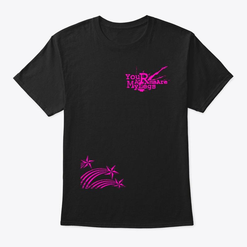 YourArmsAreMyLegs- Pink Logo T-shirt